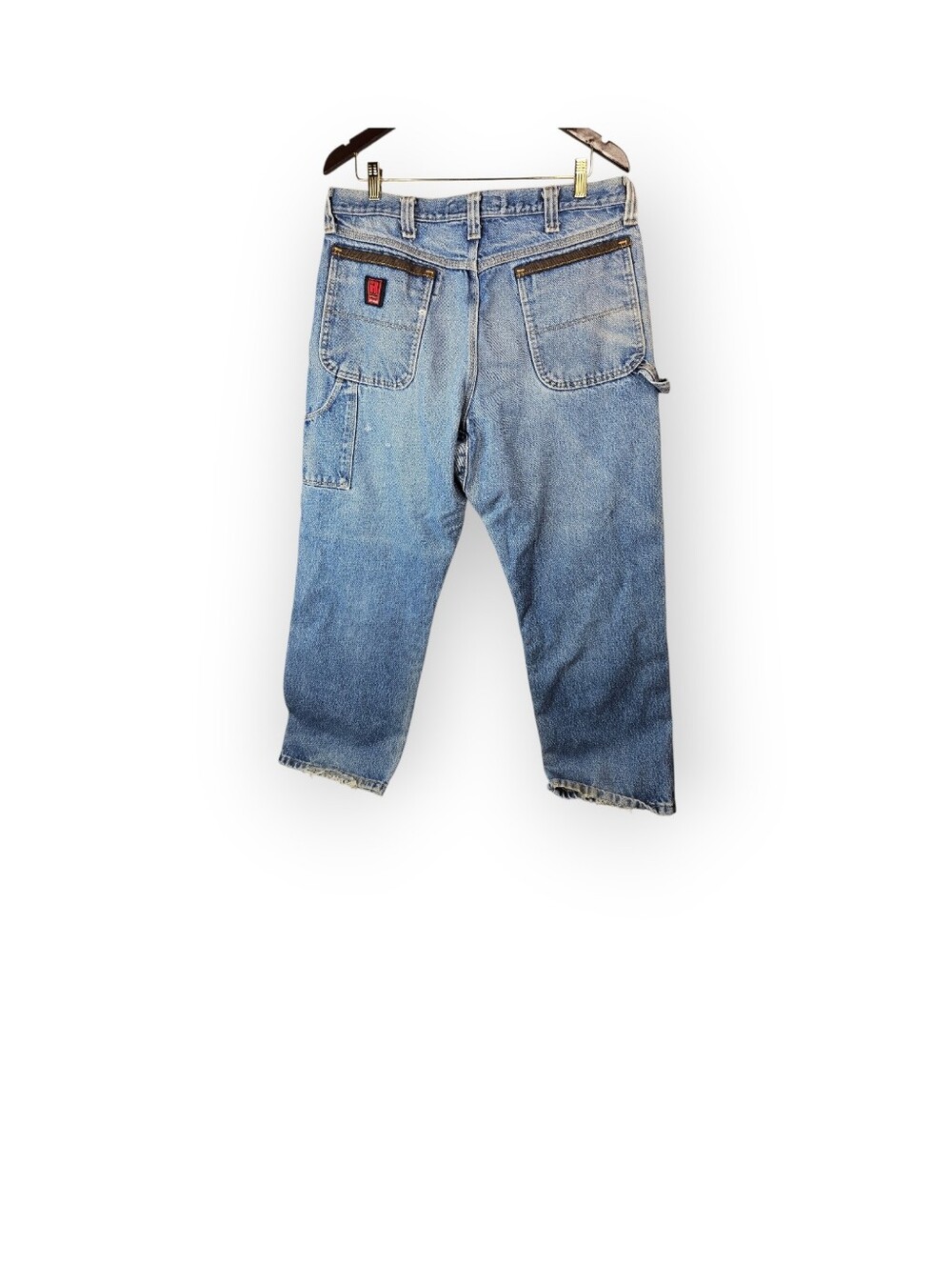 Wrangler Riggs Workwear Carpenter Jeans 36x30 Heavyweight Denim - Picture 5 of 7
